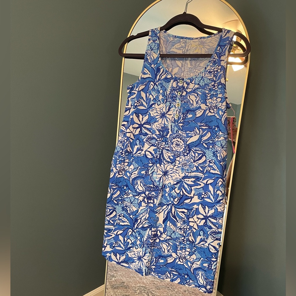 NWT Lilly Pulitzer Lela Henley tank dress